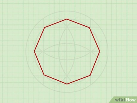 Восьмиугольник по клеточкам