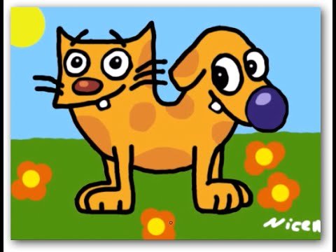 Как нарисовать котопса