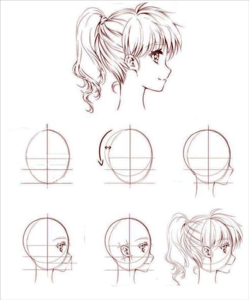 Уроки рисования аниме