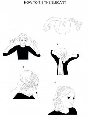 Шапка чалма трансформер выкройка