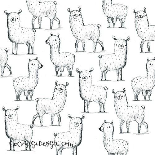 Альпака для распечатки