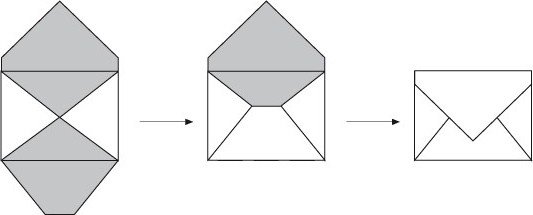 Конвертик из бумаги