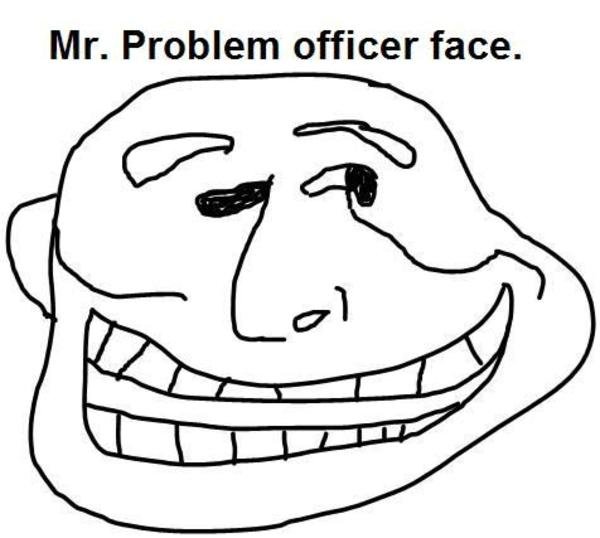 Problem Officer Мем