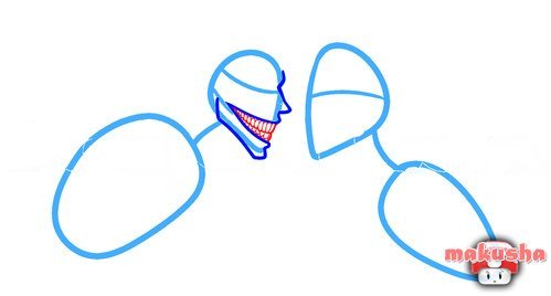 Киллер Боб нарисовать поэтапно