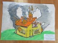 Рисунок на пожарную тему