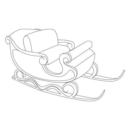 Рисование санки