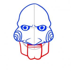 Рисовать пошагово пилу