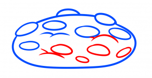 Печенька рисунок карандашом