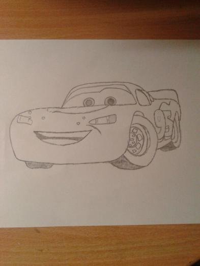 Маквин карандашом