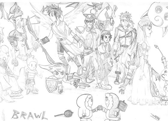 Бравлеры рисунки Мортиса