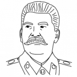 Сталин Иосиф Виссарионович контур