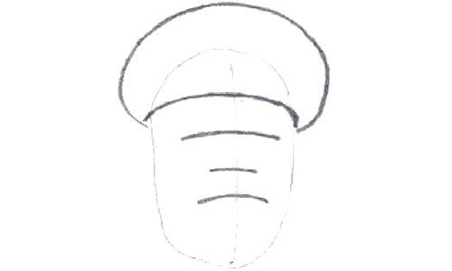 Шапка Сталина рисунок