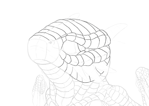 Драконья чешуя для рисования