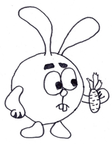 Смешарики раскраска Копатыч