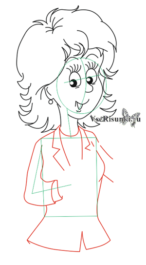 Рисунок учителя карандашом