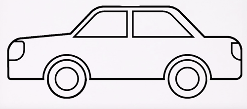 Такси схематично рисунок