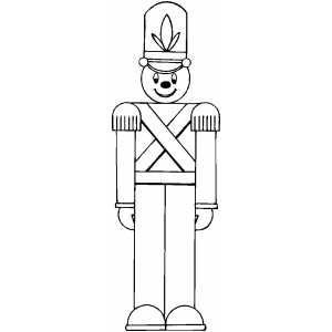 Деревянные солдатики раскраска