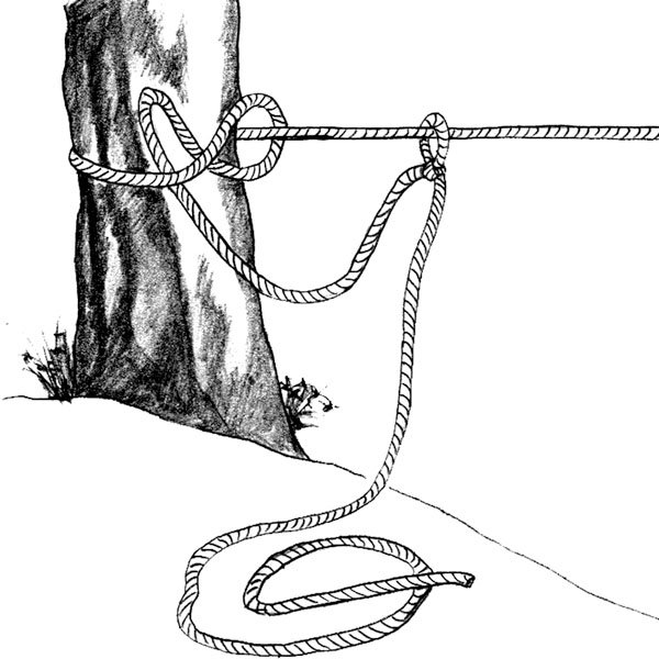 Переправа Саморазвязывающийся узел