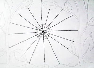 Рисунок паука по изо 2 класс