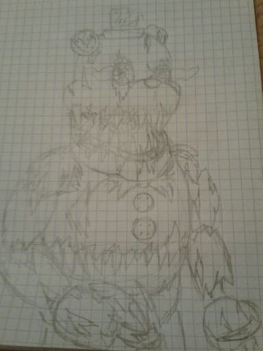 Кошмарный золотой Фредди