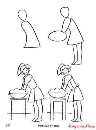 Рисунок на тему бытовой Жанр