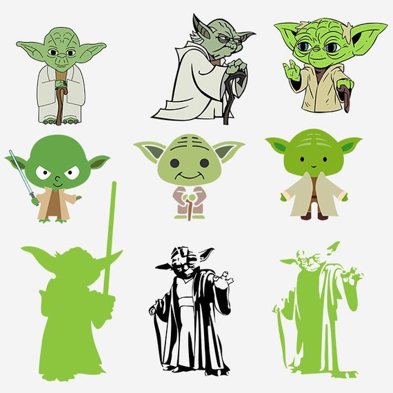 Мастер йода вектор