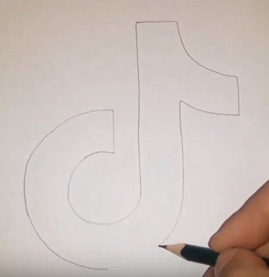 Рисование на бумаге для тик тока