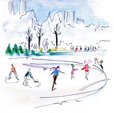 Наброски на катке