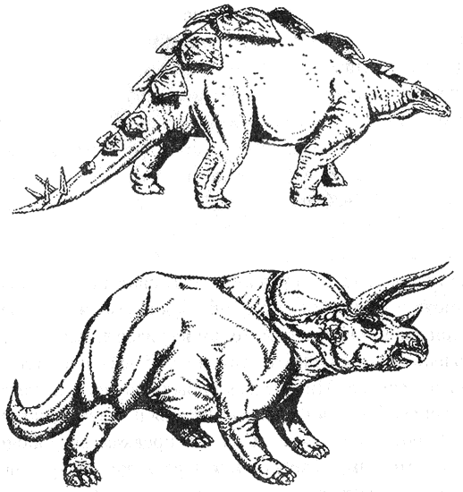 Трицератопс бык