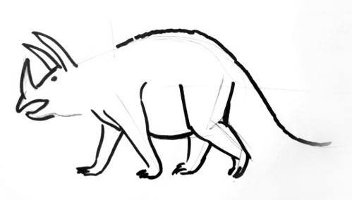 Рисование в подготовительной группе на тему динозавры