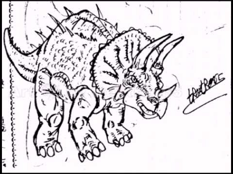 Раскраска Кентозавр динозавр