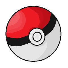 Покебол для срисовки