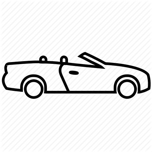 Нарисовать кабриолет ребенку