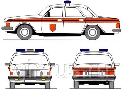 Цветографические схемы спецтранспорта