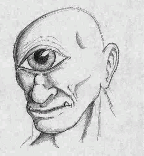 Циклоп эскиз