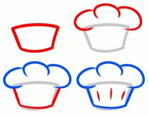 Раскраска повар