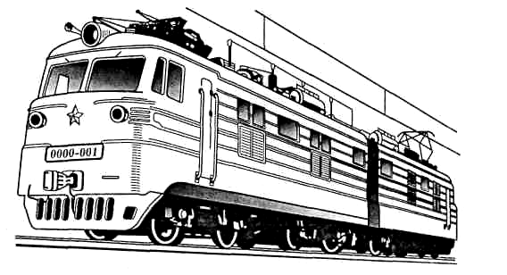 Электровоз вл80 вектор