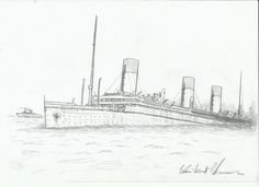 Британик тонет раскраска