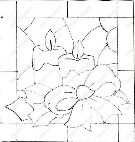 Эскиз витража