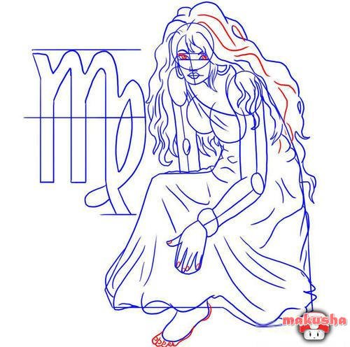 Знаки зодиака рисунки карандашом