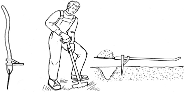 Приспособления для снятия дерна на участке