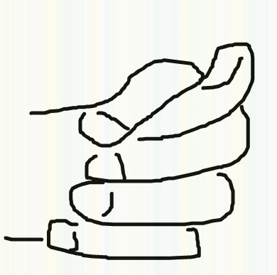 Нарисовать кукиш