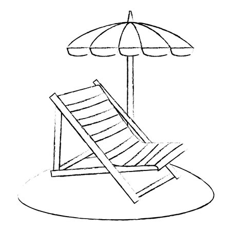 Нарисовать лежак