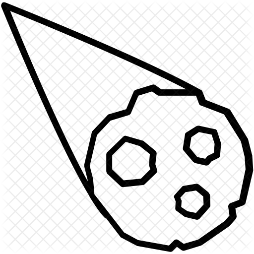 Метеорит рисунок