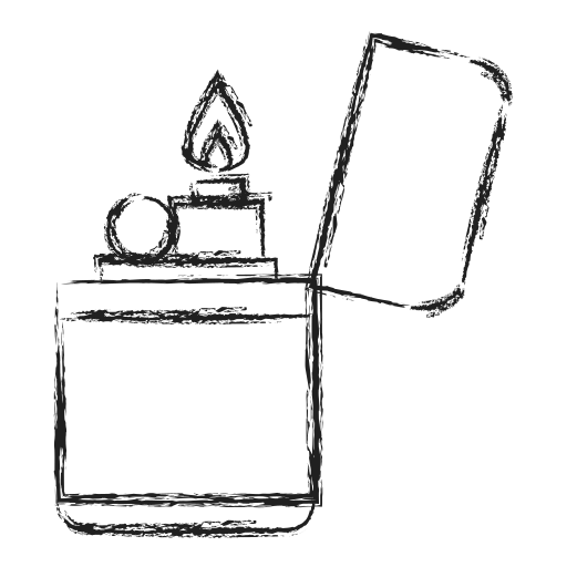 Рисование на зажигалках