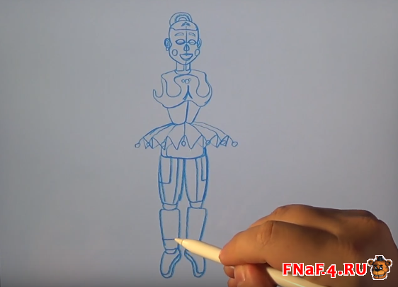 Балора ФНАФ нарисовать
