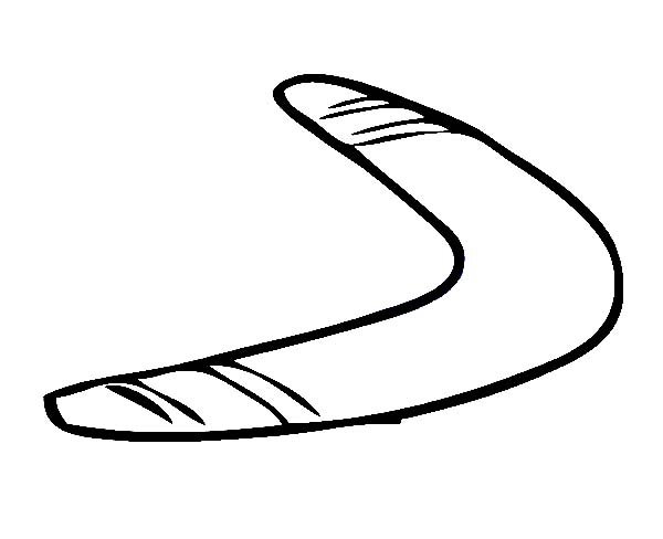 Бумеранг рисунок