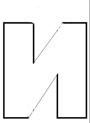 Объемные буквы рисунок