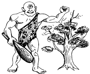 Великан раскраска для детей