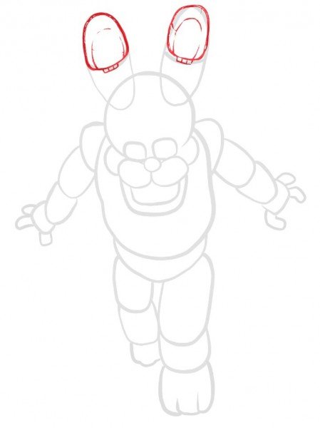 Поэтапное рисование АНИМАТРОНИКОВ